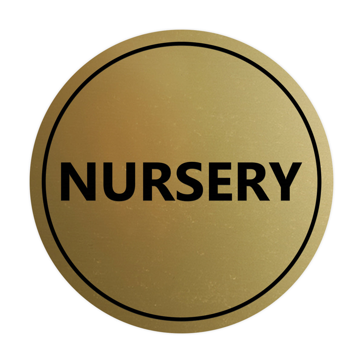 Signs ByLITA Circle Nursery Sign