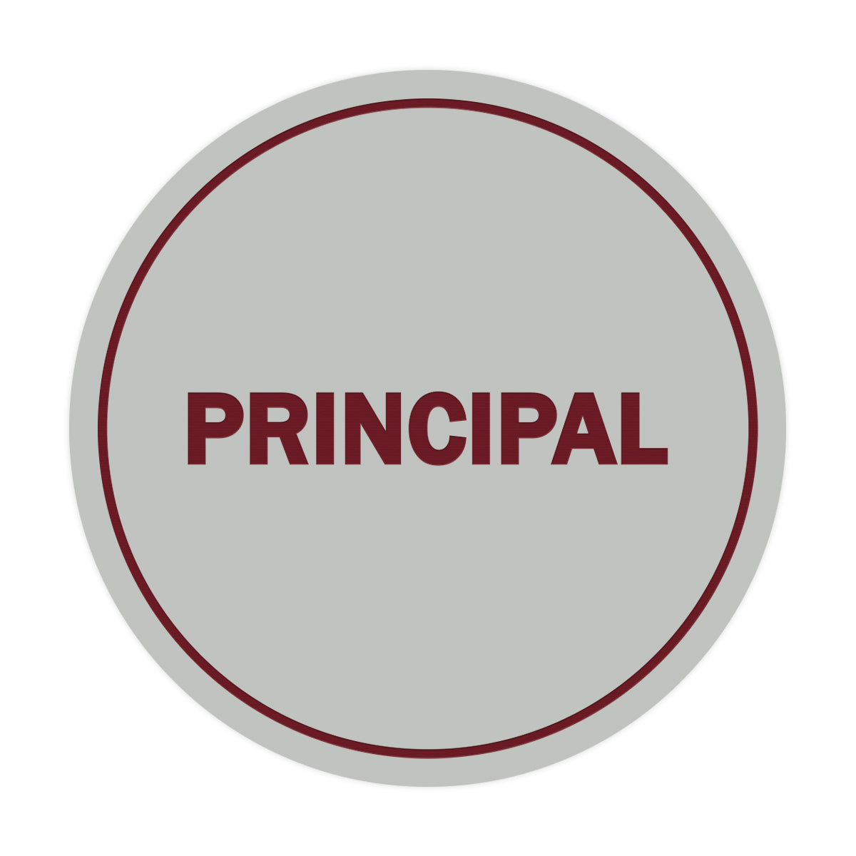 Signs ByLITA Circle Principal Sign