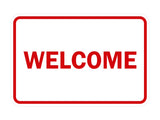 Signs ByLITA Classic Framed Welcome Sign