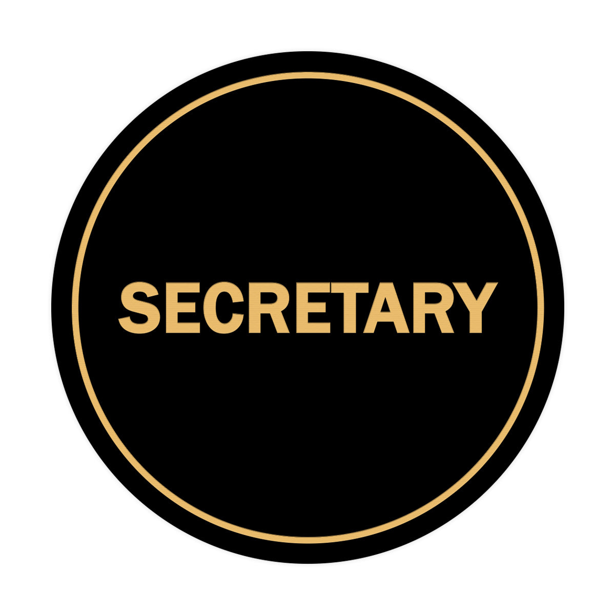Signs ByLITA Circle Secretary Sign