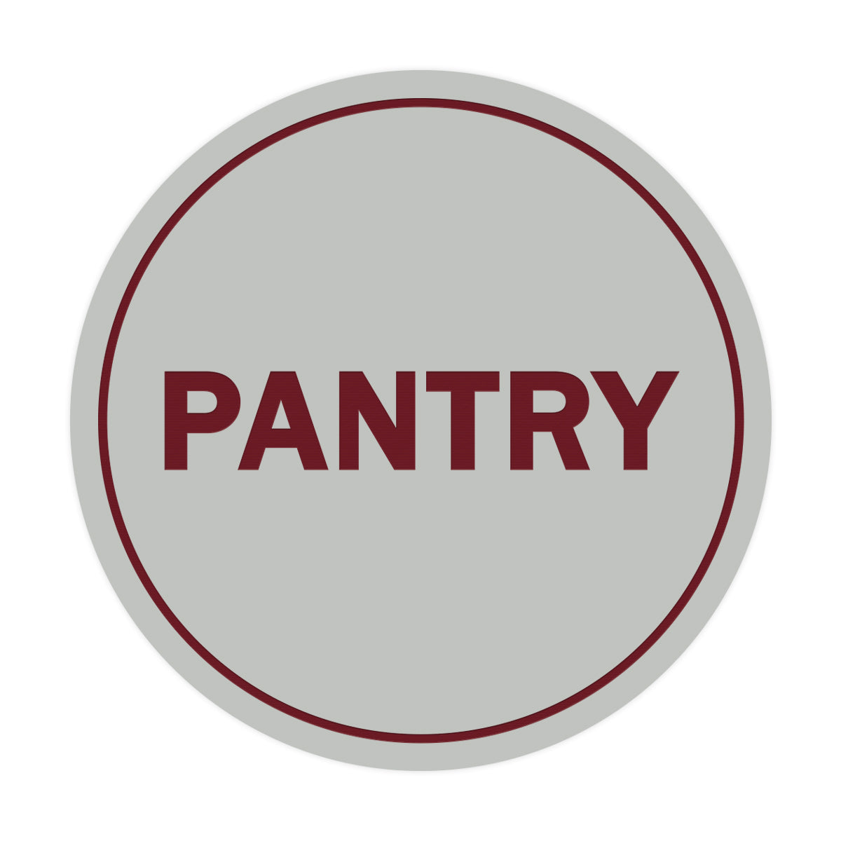 Signs ByLITA Circle Pantry Sign