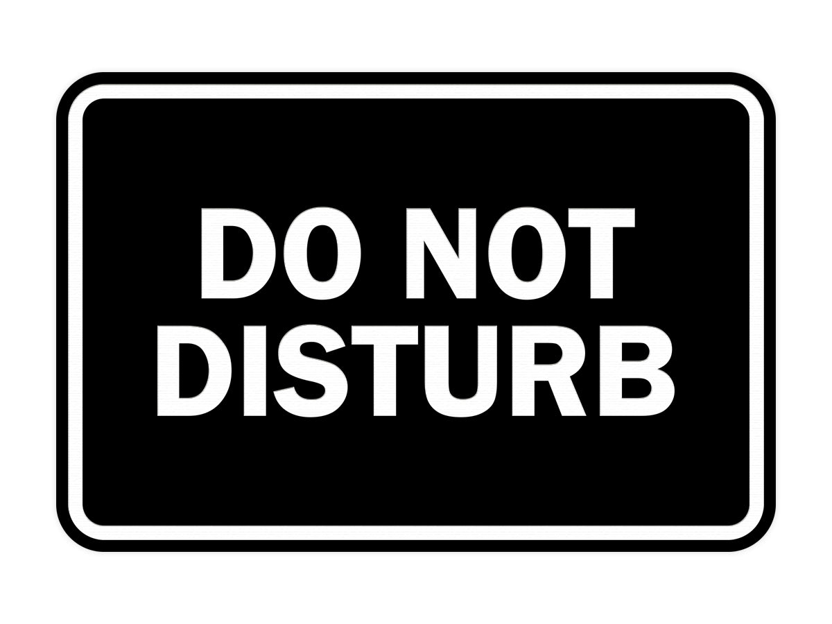 Signs ByLITA Classic Do Not Disturb Sign