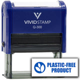 All Quality Plastic-Free Product Self-Inking Rubber Stamp