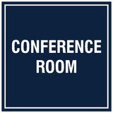 Signs ByLITA Square Conference Room Sign - Easy Installation | Durable Material