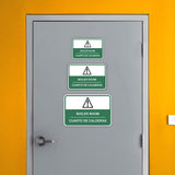 Classic Framed Plus Boiler Room Wall or Door Sign | Bilingual Spanish and English Workplace Safety Signage