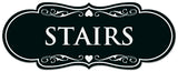 Signs ByLITA Designer Stairs Sign - Easy Installation | Durable Wall or Door Sign
