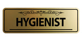 Signs ByLITA Standard Hygienist Tooth Graphic Dentist Office Decor Wall or Door Sign