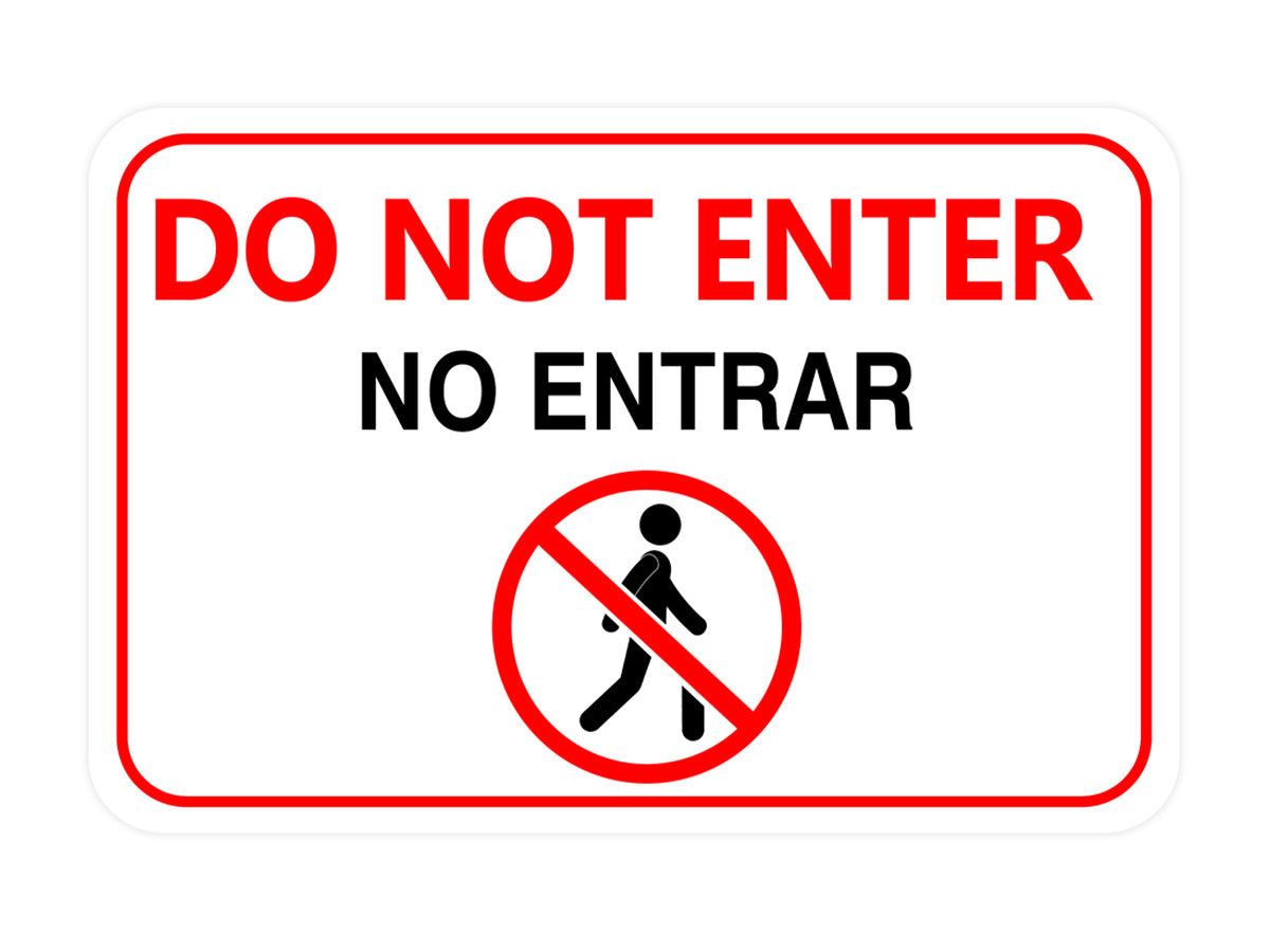 classic-framed-plus-no-entrar-do-not-enter-door-or-wall-sign-busine-all-quality for Do Not Enter Sign Printable Free Classic Framed Plus No Entrar/ Do Not Enter Door or Wall Sign | Busine – All Quality for Do Not Enter Sign Printable Free