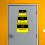 Classic Framed Plus Sanitation Station Wall or Door Sign | Bilingual Spanish and English Workplace Safety Signage