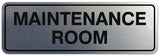 Signs ByLITA Standard Maintenance Room Sign - Easy Installation | Durable Wall or Door