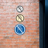 Signs ByLITA Circle No Entry Graphic Door or Wall Sign | Easy Installation | Durable Construction | Promote Health And Safety | Caution Warning Sign for Home, Business and Office Spaces