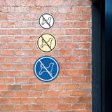 Signs ByLITA Circle No Dogs Graphic Door or Wall Sign | Easy Installation | Durable Construction | Promote Health And Safety | Caution Warning Sign for Home, Business and Office Spaces