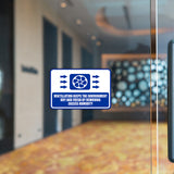 Classic Framed Plus Ventilation Keeps The Environment Dry and Fresh by Removing Excess Humidity Wall or Door Sign | RV Accessories