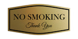 Fancy NO Smoking Thank You Wall or Door Sign