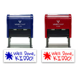 All Quality Well Done, Kiddo! Self-Inking Rubber Stamp Motivational Teacher Stamps | Homework And Grading | Classroom Supplies