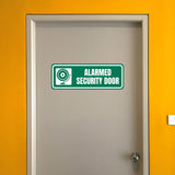 Standard Plus Alarmed Security Door Door or Wall Sign | Safety Signage