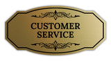 Signs ByLITA Victorian Customer Service Department Graphic Wall or Door Sign