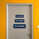 Standard Plus ID Required Door or Wall Sign | Proof of Age | Bar Restaurant and Venue