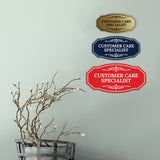 Signs ByLITA Victorian Customer Care Specialist Graphic Wall or Door Sign