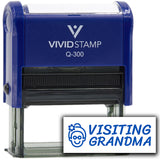 All Quality Visiting Grandma Agenda Planning Stamps