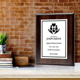 Donor and Patron Gratitude Custom Plaque |Easel Mount Option | Recognition and Service Personalizable Plaque