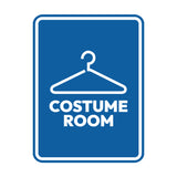 Signs ByLITA Portrait Round Costume Room Door or Wall Sign Easy Installation | Directing Artists & Co-Workers | Music | Concert | Festivals