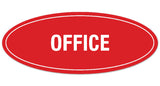 Signs ByLITA Oval Office Sign - Laser-Engraved Lettering | Durable ABS Plastic | Vibrant Colors | Powerful Foam Tape