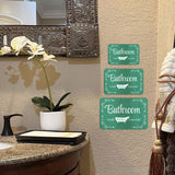 Classic Framed Plus Bathroom Soak Relax Unwind Wall or Door Sign | Home Bathroom Décor