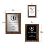 Surfing Customizable Wooden Award Plaque | Easel Mount Option | Achievement and Recognition Personalizable Plaques