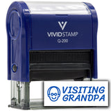 All Quality Visiting Grandpa Agenda Planning Stamps