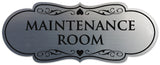 Signs ByLITA Designer Maintenance Room Sign - Easy Installation | Durable Wall or Door Sign