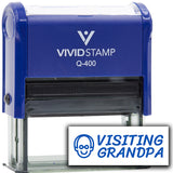 All Quality Visiting Grandpa Agenda Planning Stamps