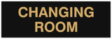 Signs ByLITA Basic Changing Room Sign | Easy Installation | Durable Wall or Door Sign