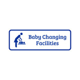 Standard Plus Baby Changing Facilities Door or Wall Sign