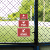 Classic Framed Plus Keep Out Of Reach Of Children And Pets Wall or Door Sign | Children Safety Sign