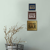 Signs ByLITA Square Garage Bar Wall or Door Sign