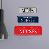 Signs ByLITA Nurses Graphic Medical Office Decor Wall or Door Sign