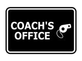 Signs ByLITA Classic Framed Coach's Office Wall or Door Sign