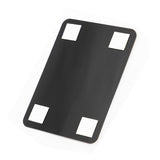 Signs ByLITA Portrait Round Turn On Hood Door or Wall Sign Durable ABS Plastic | Laser Engraved | Easy Installation | Kitchen | Hygiene