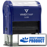 All Quality Locally Sourced Product Self-Inking Rubber Stamp