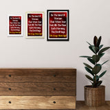 Designs ByLITA Be The Kind Of Woman That When Your Feet Hit The Floor Each Morning, The Devil Says "Oh Crap, She's Up!", Wall Print Art | Home Decor