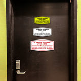 Signs ByLITA Fancy A Proud Veteran Lives Here Anyone Found Here At Night Will Be Found In The Morning Easy Installation | Honor Veterans with Military Signs | US Pride | Businesses and Homes Wall or Door Sign