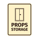 Signs ByLITA Portrait Round Props Storage Door or Wall Sign Easy Installation | Directing Artists & Co-Workers | Music | Concert | Festivals