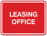 Signs ByLITA Classic Framed Leasing Office Sign - Easy Installation | Durable Material