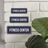 Standard Plus Fitness Center Door or Wall Sign | Hospitality & Gym Signage