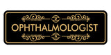 Signs ByLITA Standard Ophthalmologist Wall or Door Sign