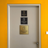 Signs ByLITA Square Dressing Room Wall or Door Sign | Spanish Bilingual Signs