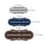 Signs ByLITA Designer Massaging Room Wall or Door Sign