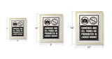 Designs ByLITA Cameras And Cell Phones Are Prohibited In Locker Rooms, Wall Print Art | Retail Store Decoration (Unframed or Framed)