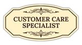 Signs ByLITA Victorian Customer Care Specialist Graphic Wall or Door Sign